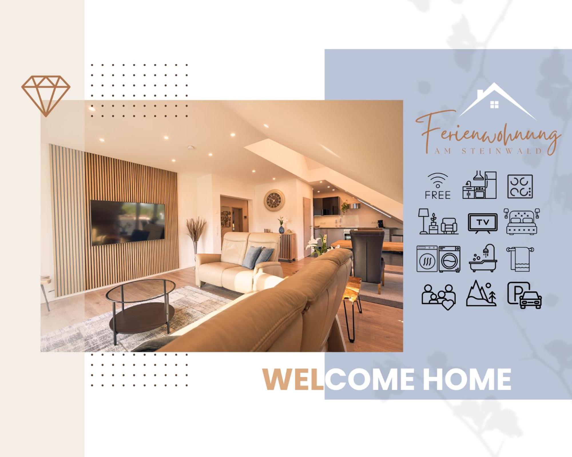 118Qm Premium Apartment - Birkenfeld National Park Ellweiler エクステリア 写真